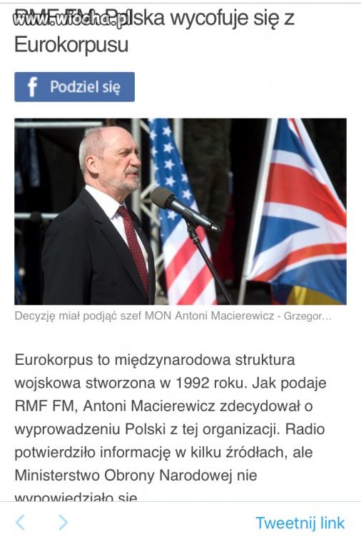 Osłabienie obronności Polski