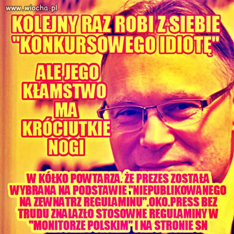 Kolejny bełkot