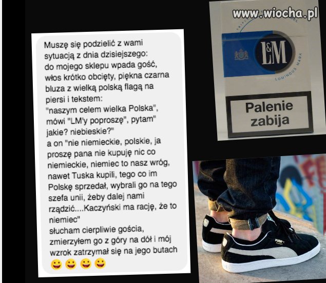 To tak jak jedna pani z kolei kupuje tylko