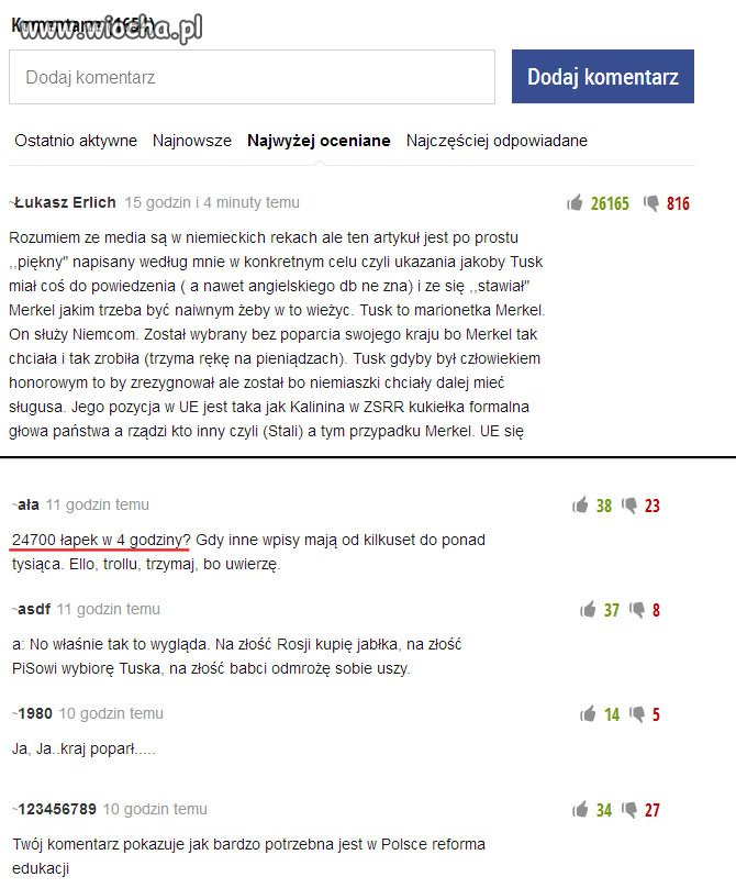 Się naklikali