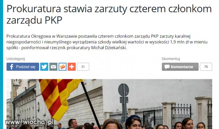 Pierwsza afera wykryta po Dobrej Zmianie