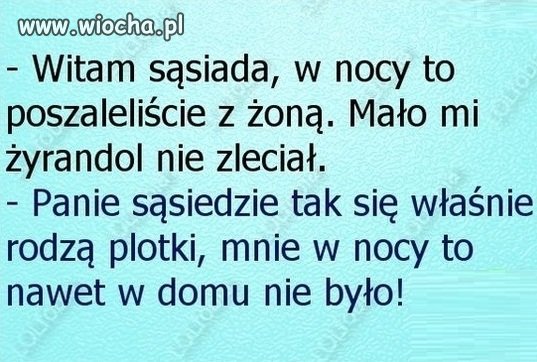 No to sąsiad