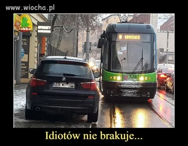 Dlaczego nie dziwi mnie marka samochodu.
