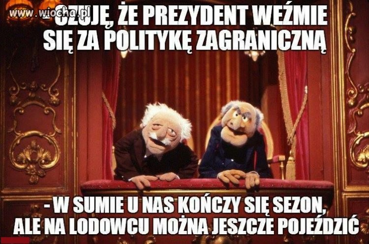 U nas kończy się sezon ...