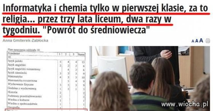 "wykształcić" kretynów i religijnych dewotów !!!