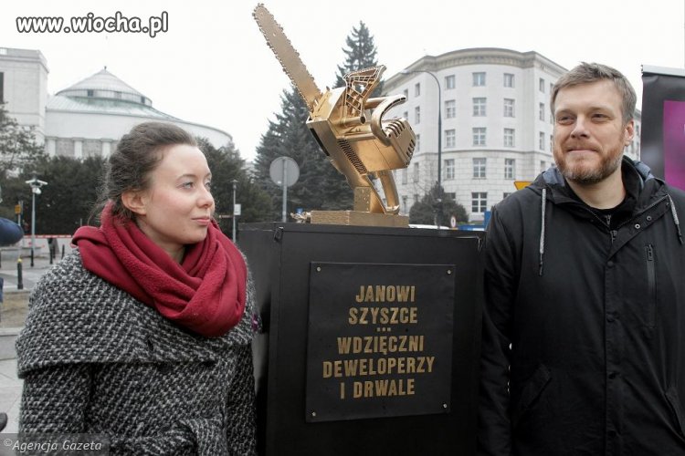 Złota piła dla Szyszki 