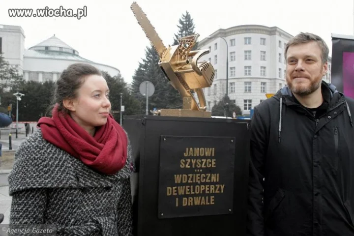 Złota piła dla Szyszki 