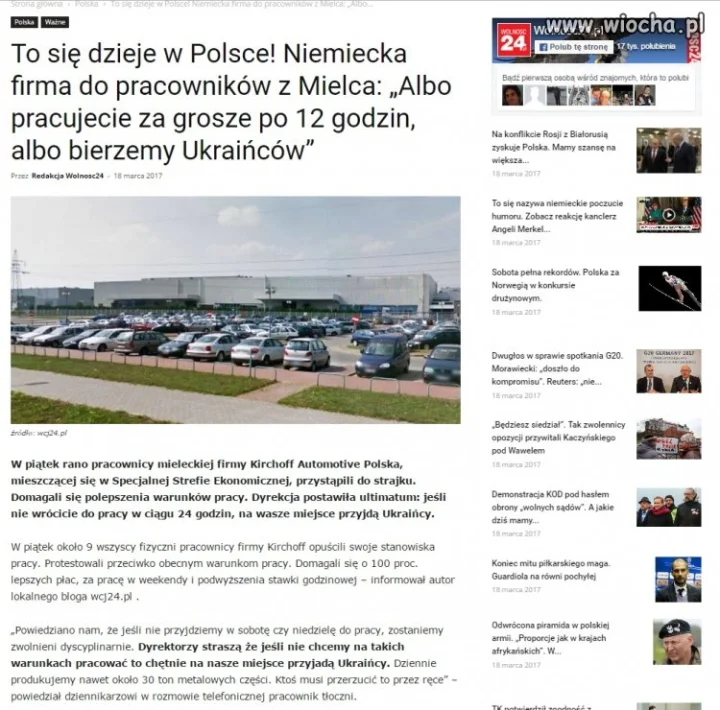 Jak zrobić niewolnika z Polaka - czyli 