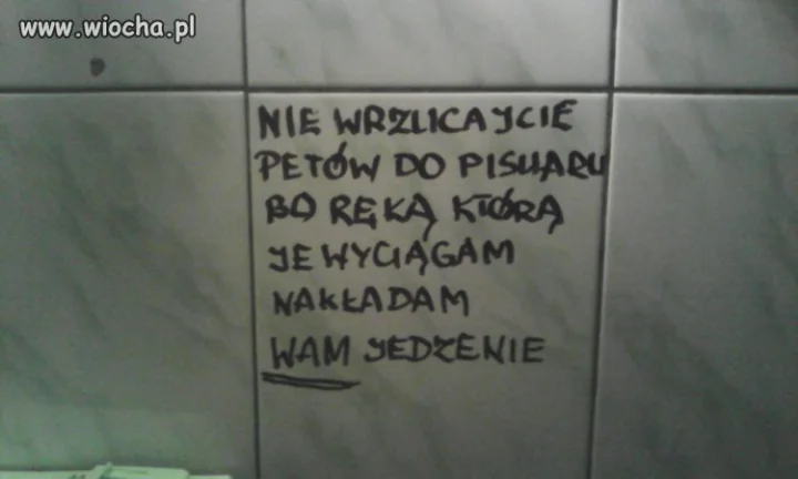 Taka przestroga 