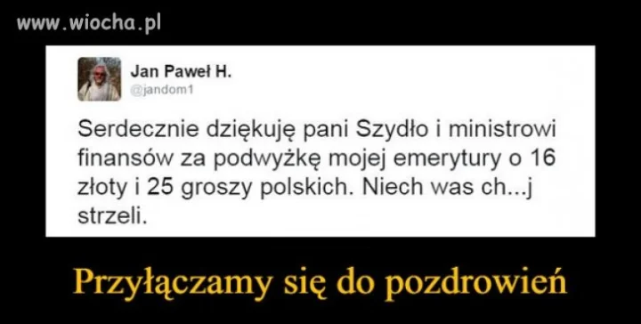 Dzięki ... i serdeczny prezes wam w dudę.
