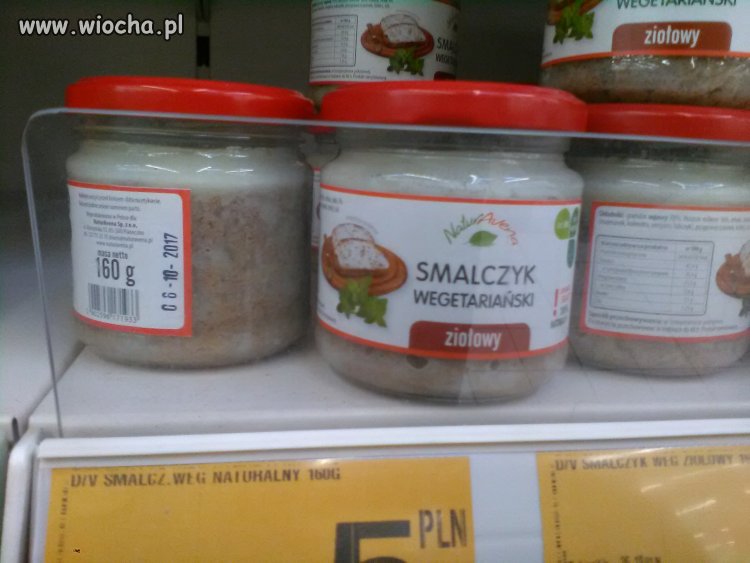 Z wegetariańskiej słoniny