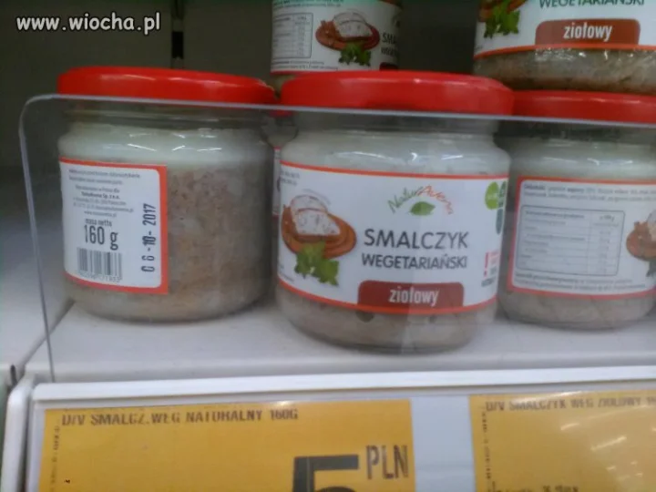 Z wegetariańskiej słoniny