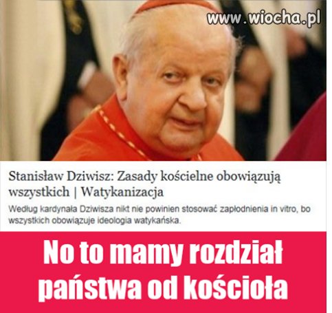 Czy oni mogli by się nie wpier...ć