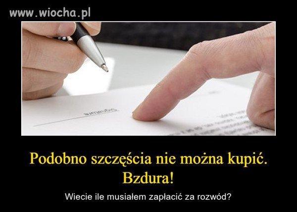 Pieniądze szczęścia nie dają? 