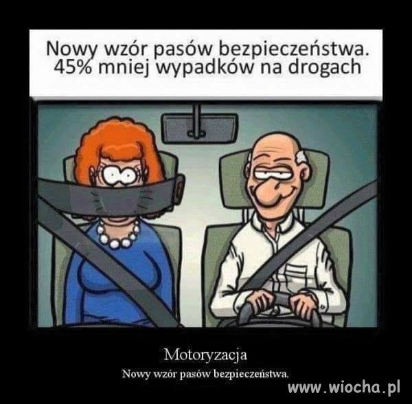 Ciekawe te pasy bezpieczeństwa 
