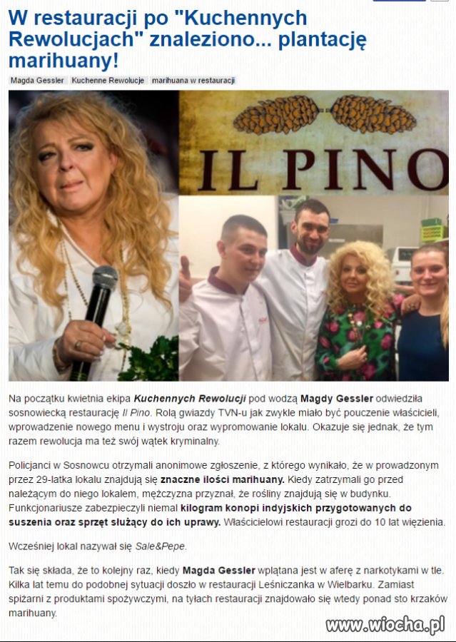 Wątek kryminalny w Kuchennych Rewolucjach