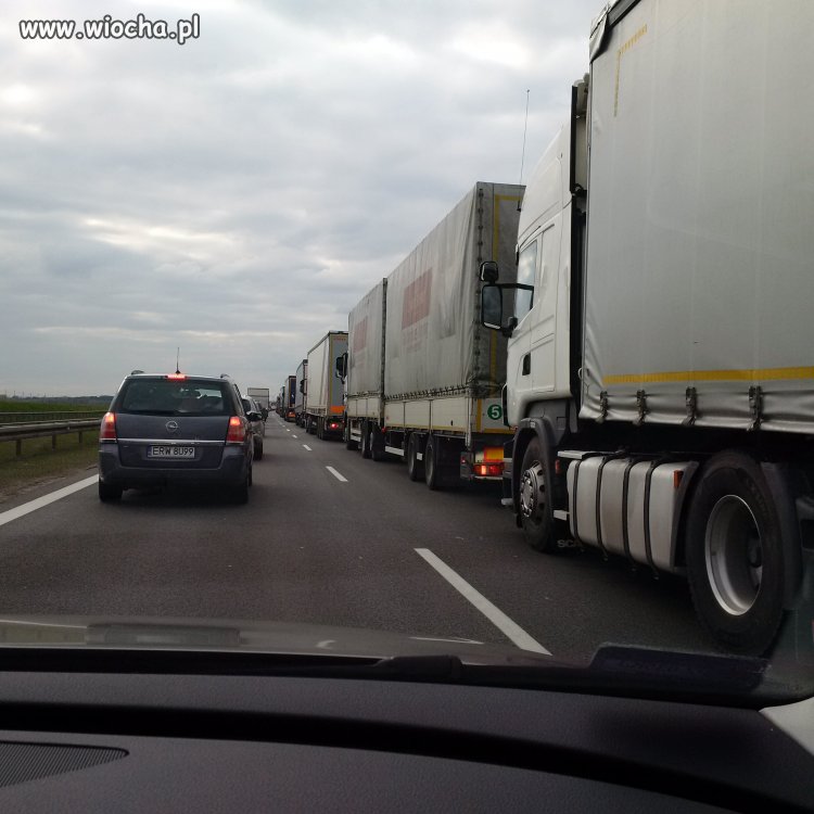 Podroz autostrada A2 - oplata 19 zl.