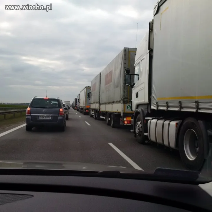 Podroz autostrada A2 - oplata 19 zl.