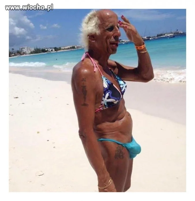 Kosmita na plaży