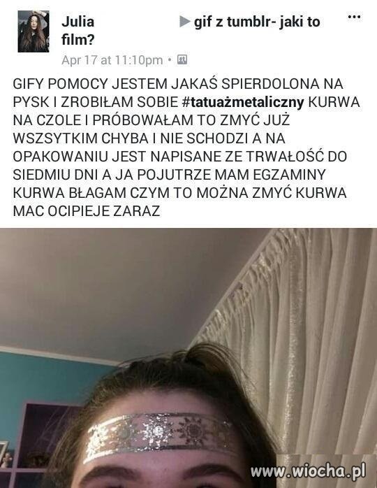 Gratuluję inteligencji