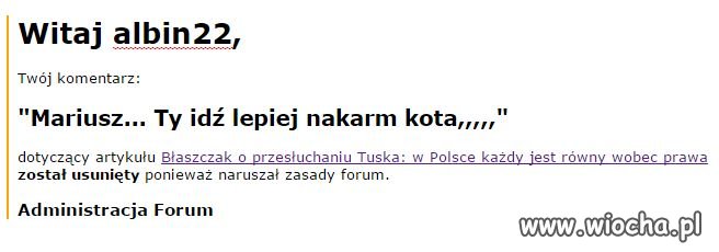 W niemieckim Onecie cenzura sięga dna.