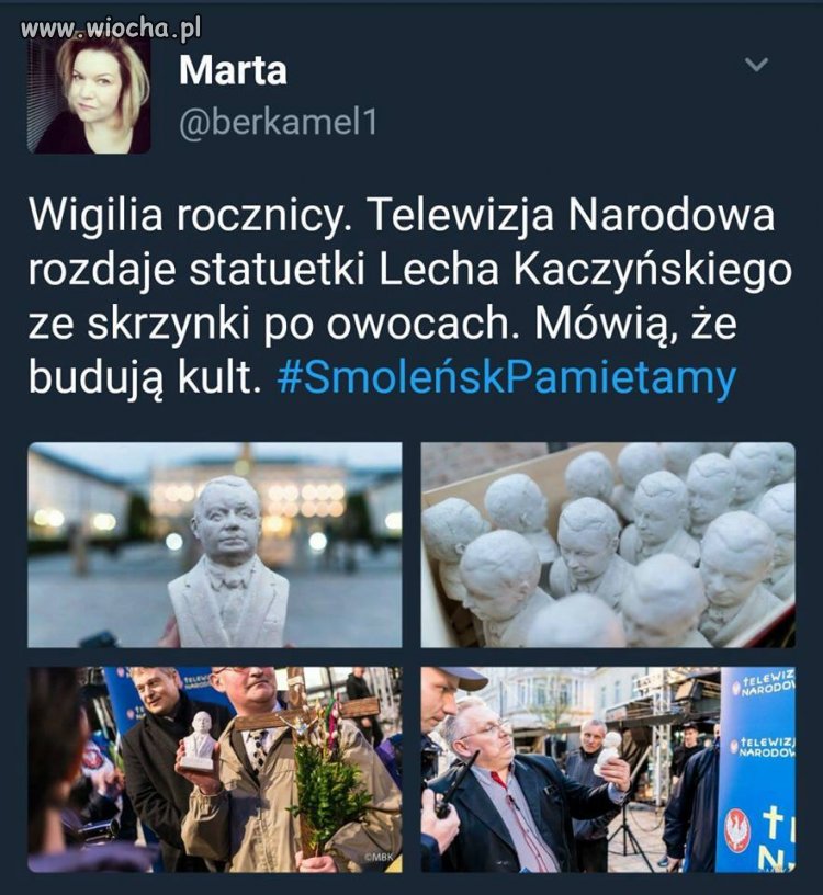 Wigilia rocznicy.
