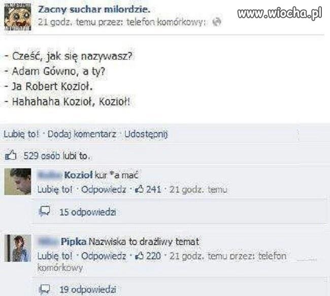 Z nazwiskami nie ma żartów