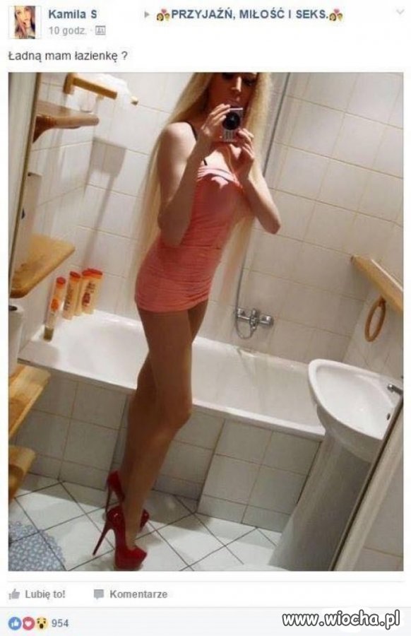 Ładną mam łazienkę?