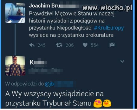 Chyba już jeden się wystraszył
