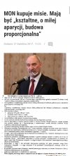 Pan Antoni upamiętni Misiewicza 