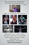Krzyż na piersi