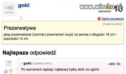 Takie pytanie