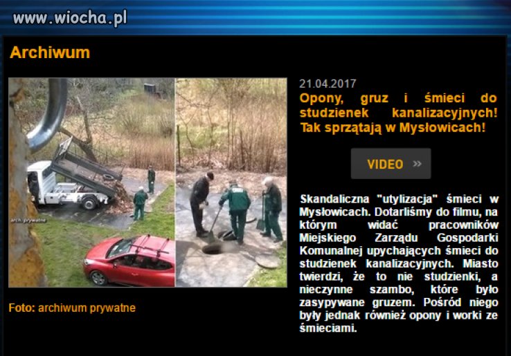 Tak sprzątają w Mysłowicach