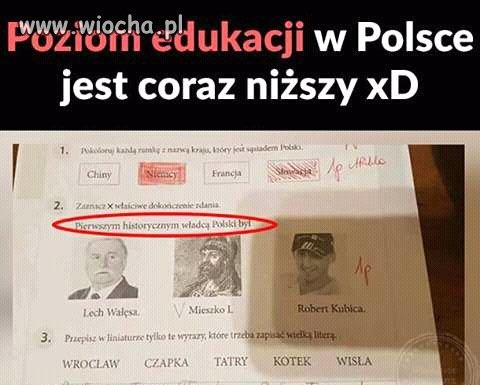 Pierwszym historycznym władcą Polski był 