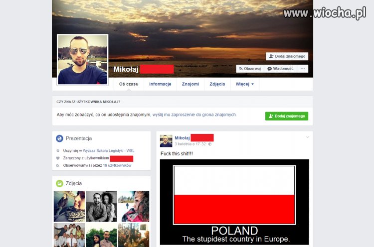 Prawdziwy Polak z krwi i kości...