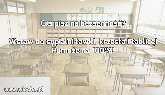 Problemy z zaśnięciem Jest rozwiązanie!