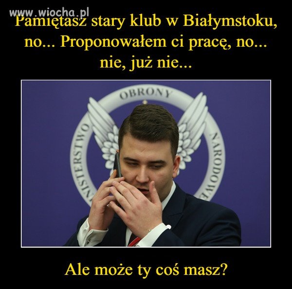 Taka sytuacja ...