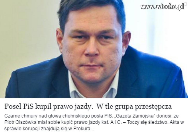 Kolejny "uczciwy" 