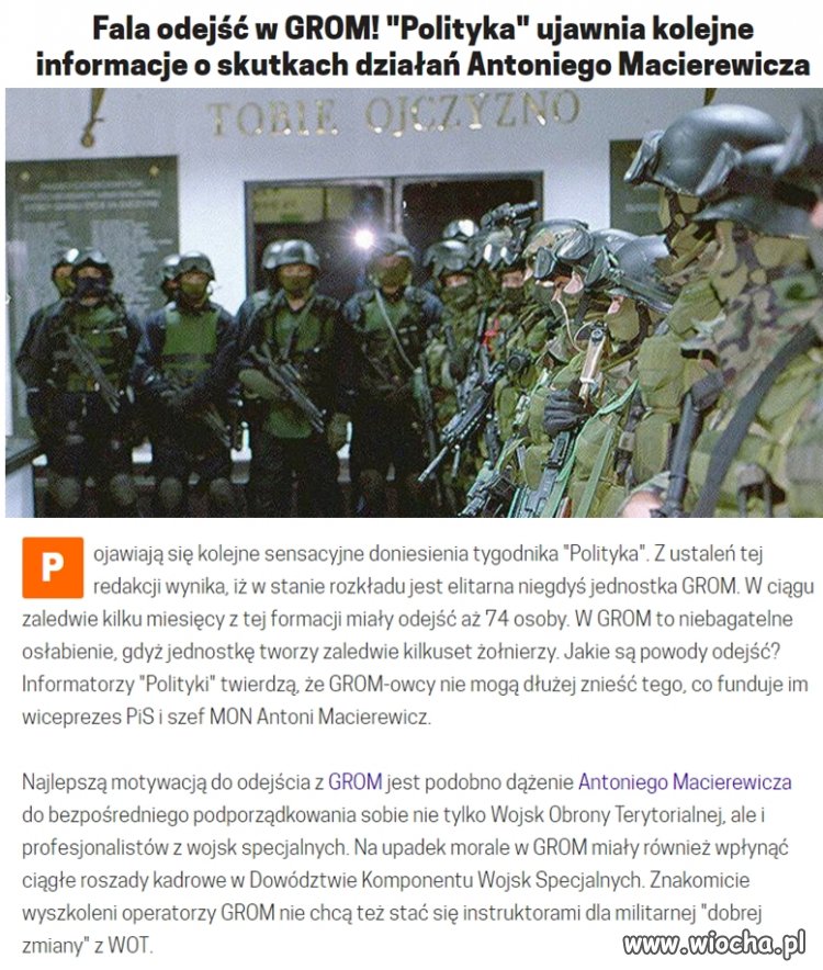 Czy jest to powód do tego,że mamy