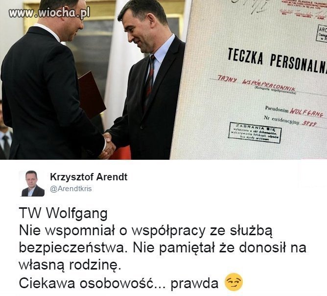 TW a kiedy dymisja?