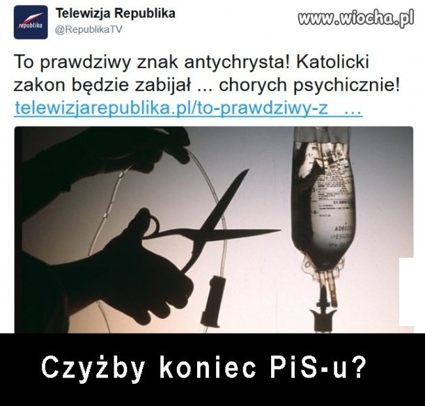 Zbliża się koniec PiS-u