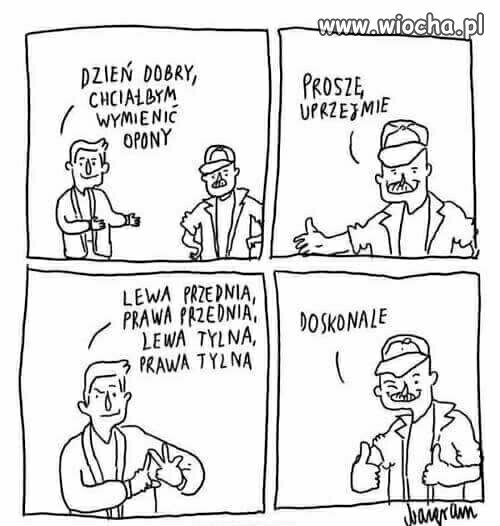 Wymiana opon