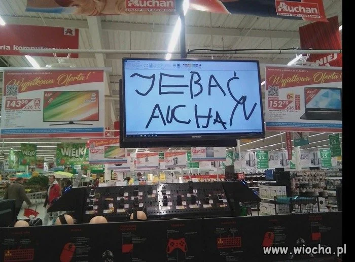 Tymczasem w Auchanie