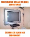 Znajomy obejrzał mój film o Tv w ścianie
