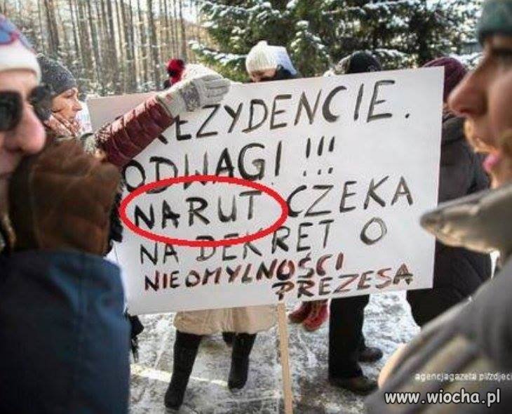 Takie tam z protestu