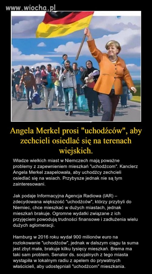 Zaczynają się problemy mieszkaniowe dla "uchodźców