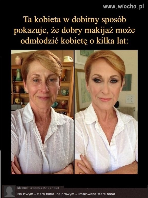 Makijaż...