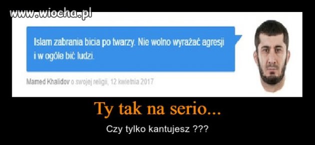 Bo to religia pokoju