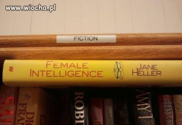 Kobieca inteligencja w dziale fikcja