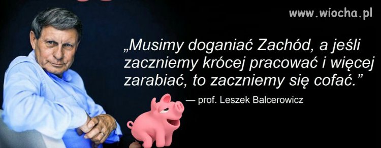 Teraz będzie namawiał Polaków żeby 